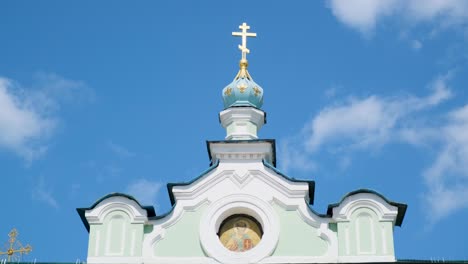 orthodox church steeple detail