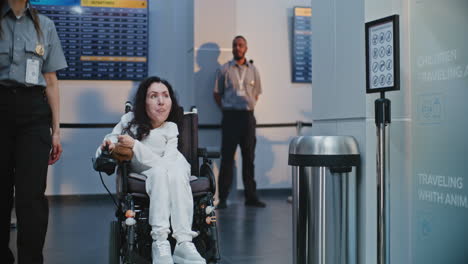 airport passenger with disability
