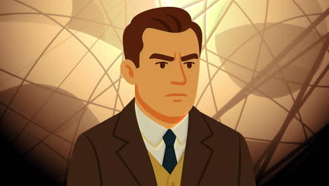 retrato de un hombre con ropa formal