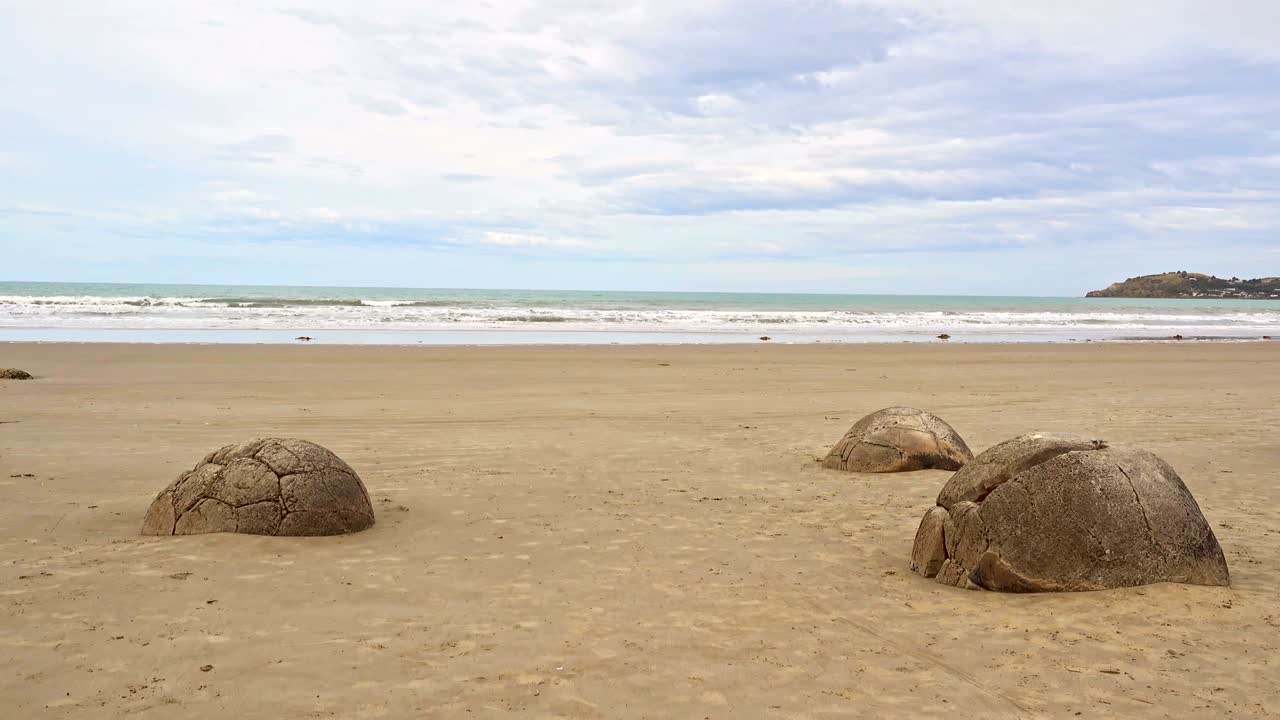 뉴질랜드의 모에라키 바위