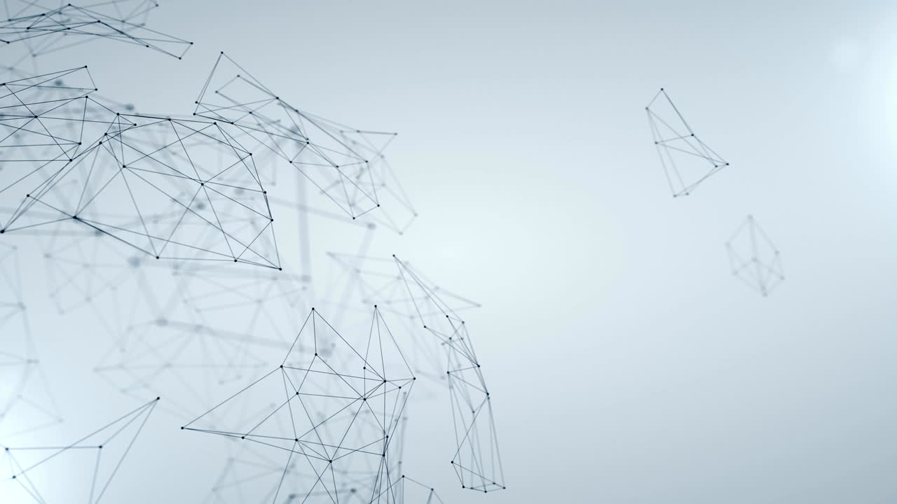 Professional 4K Clean Corporate Network Background - Version 1