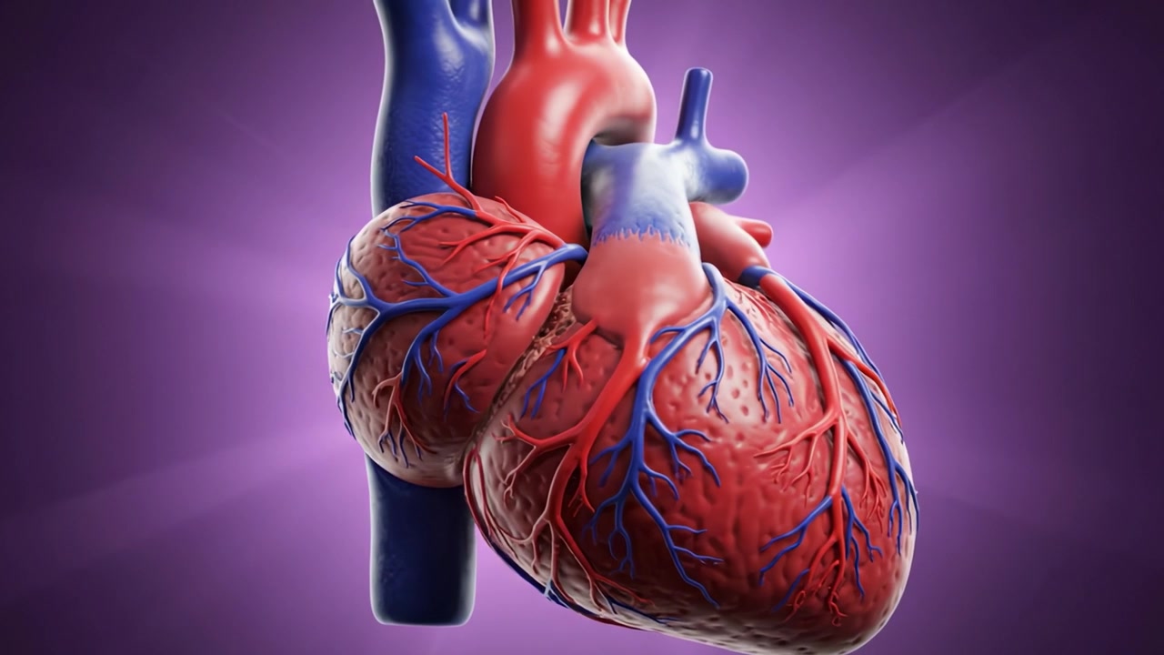 Anatomically Accurate Representation of a Human Heart with Detailed Vascular Structure Highlighting the Vital Role of Circulation and Health in the Human Body
