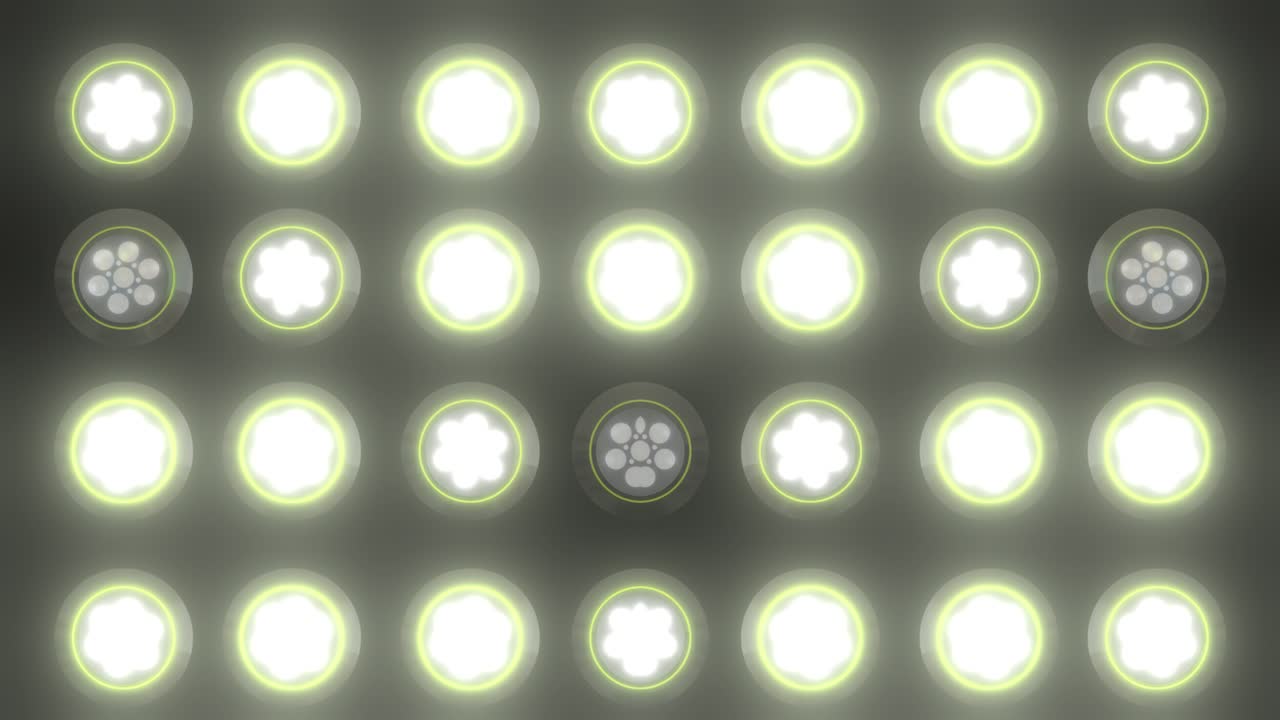 patrón de iluminación del escenario