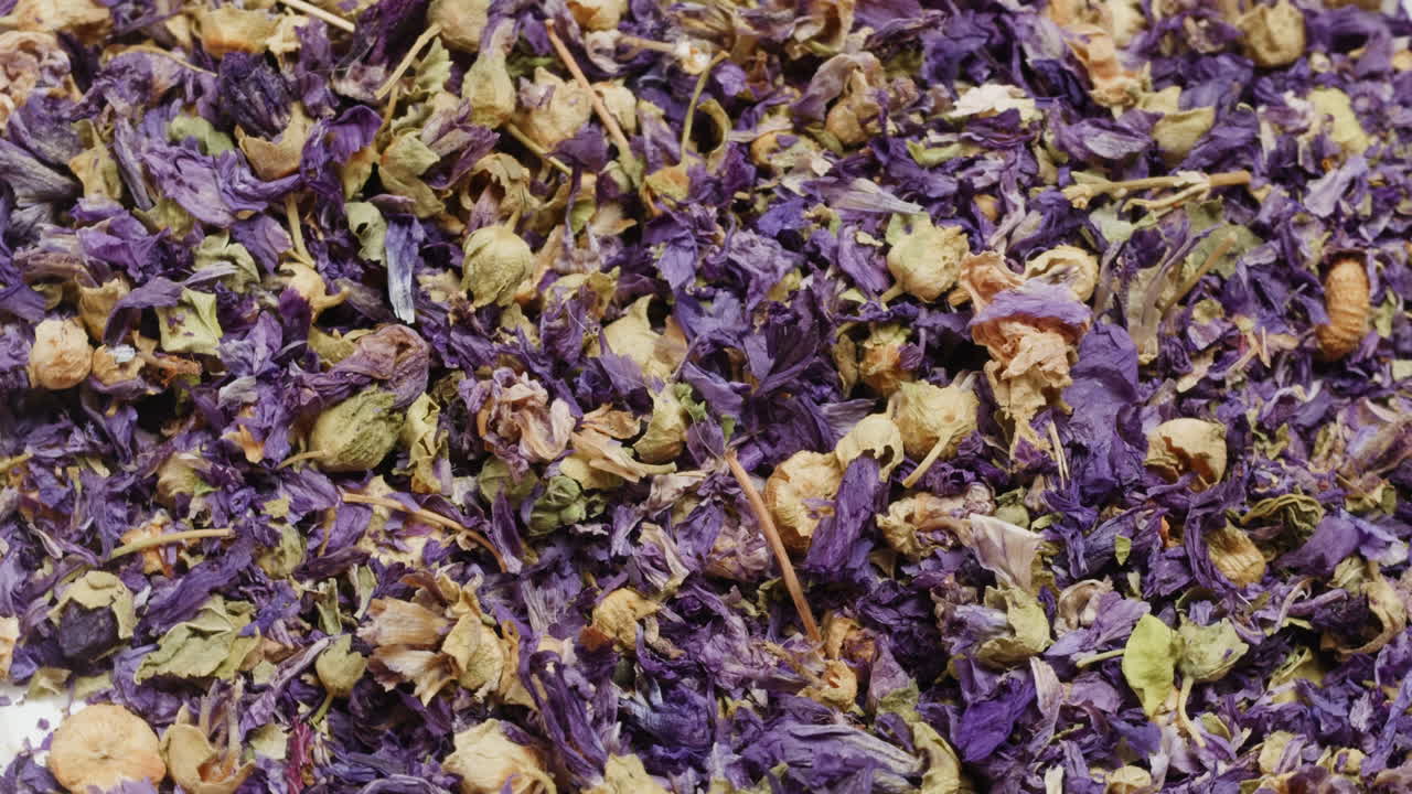 Dried Flowers for Herbal Tea