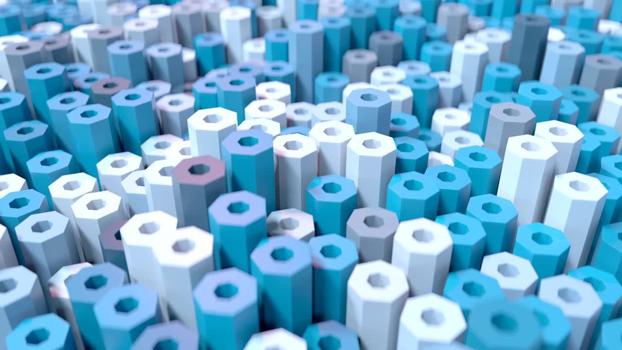 4k 추상적인 벌집 그리드