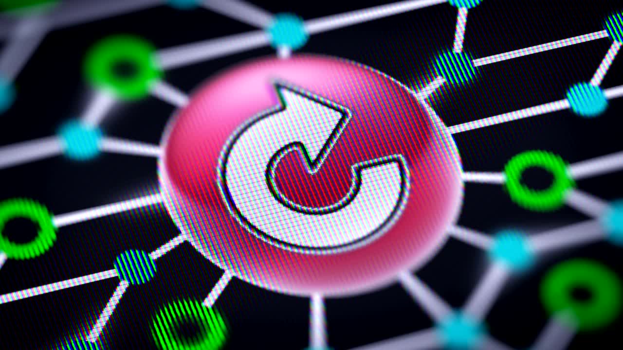 el icono de repetición en la pantalla.