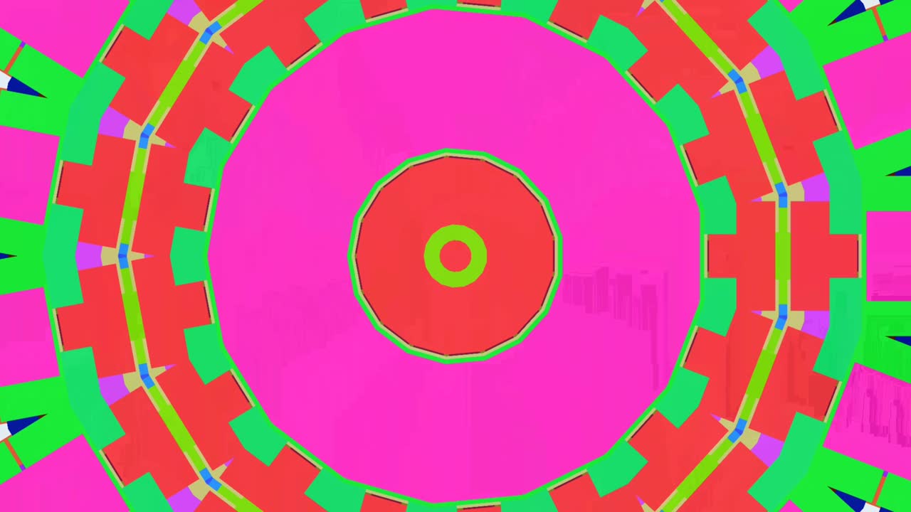 patrones de secuencia de caleidoscopio abstractos.