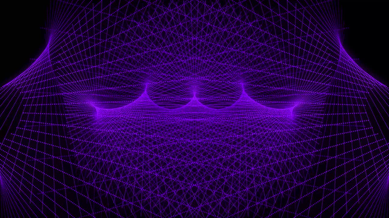 Purple color Dot Shape Pattern animation motion graphics