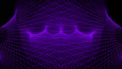 Purple color Dot Shape Pattern animation motion graphics