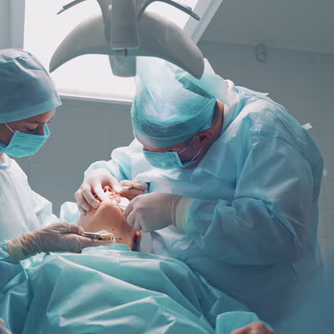 dental implant surgery. oral surgery