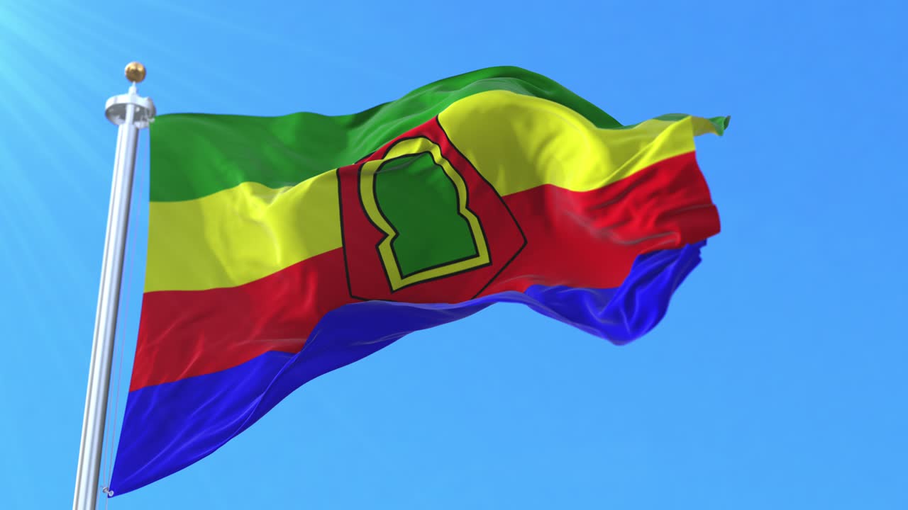 bandera de la provincia de taza, marruecos