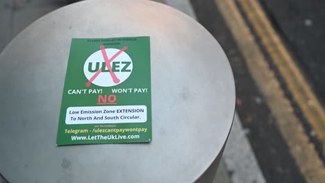 la zona de ultra baja emisión un impuesto