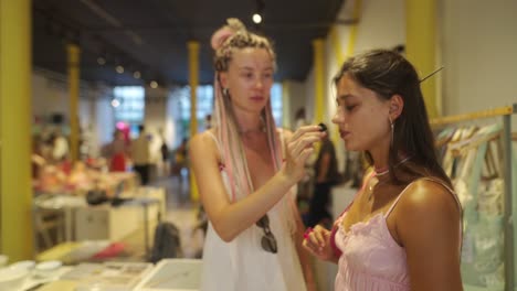 two women shopping at a boutique