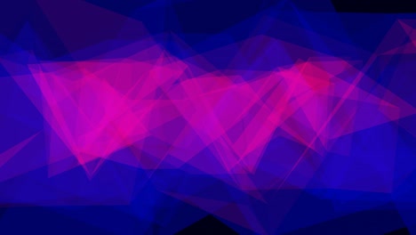 simple red and blue abstract moving geometric triangle wallpaper - 4k seamless loop motion background animation