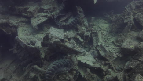 Ss-Thistlegorm-Es-Uno-De-Los-Naufragios-Más-Famosos-Del-Mundo-Que-Transportaba-Equipo-Militar-Durante-La-Segunda-Guerra-Mundial,-Atrae-A-Muchos-Buzos-Por-La-Cantidad-De-Carga-Que-Se-Puede-Ver-Y-Explorar