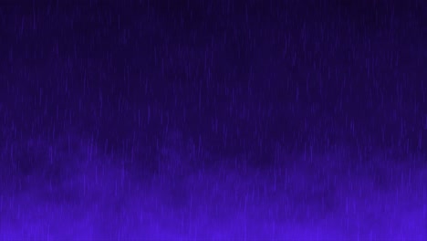 rainfall animation overlay background motion graphics storm seamless raindrops falling thunderstorm overlay visual effect gradient dark purple