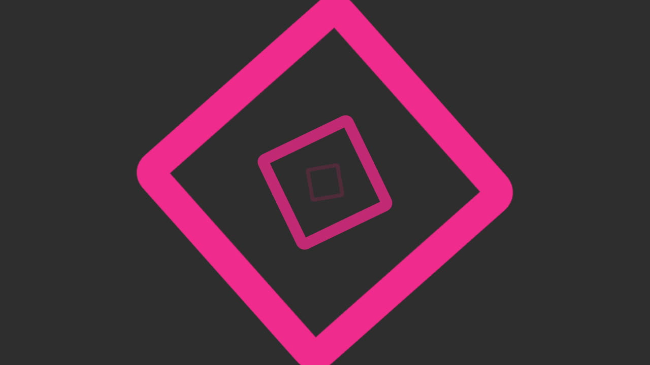 파리와 최면 빨간색 사각형 패턴