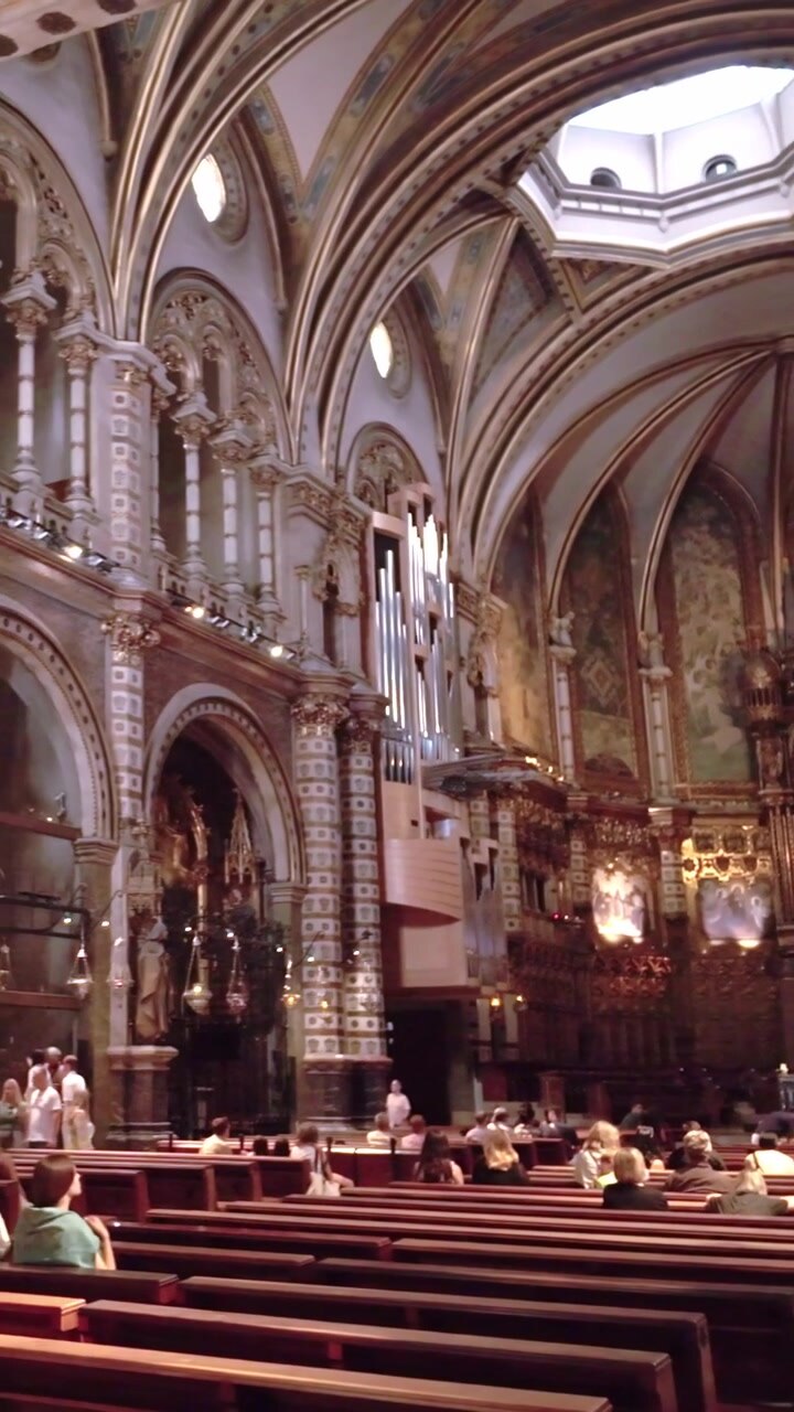 Montserrat, Spagna, 20 agosto 2025, Abbazia di Montserrat