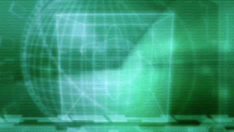 animated moving motion background showing nuclear molecules atom radioactive power electricity energy ray