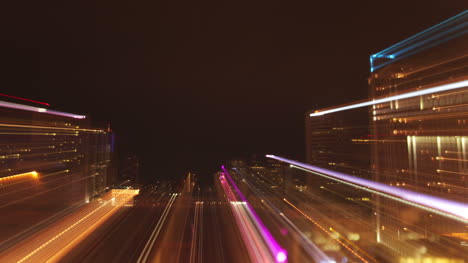 Denver-View-Abstract-light-streaks