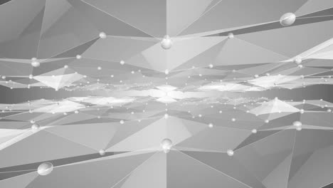 fondo abstracto - ondas de polígono