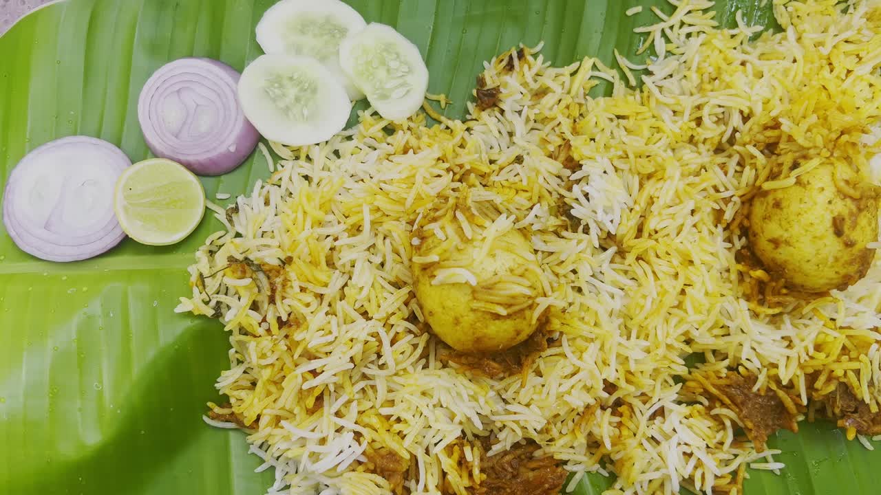 egg biryani Enjoy this healthy, plant-based twist on traditional biryani, offering a satisfying meal full of flavors, herbs, and fragrant rice