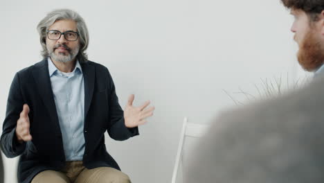 gruppentherapiesitzung