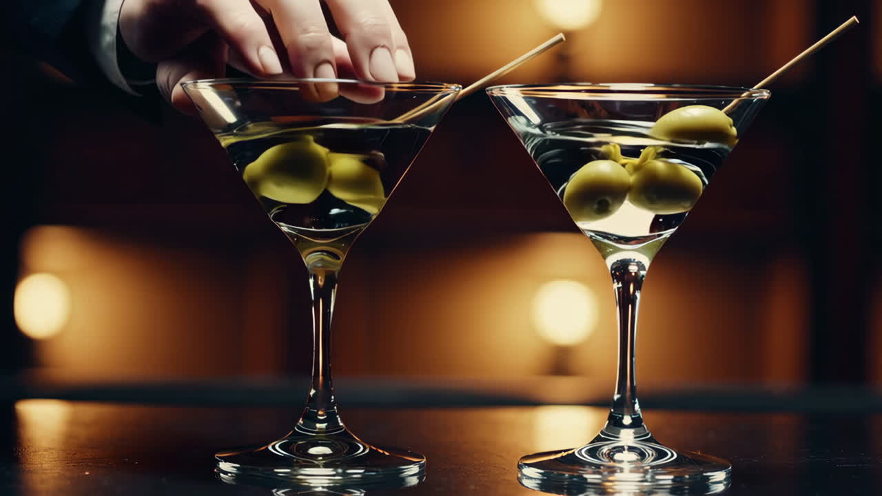 Two Classic Martinis