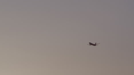 airplane in the sky