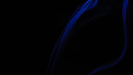 blue smoke trails