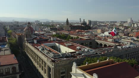 aerial view of site museum of the ministry of public education