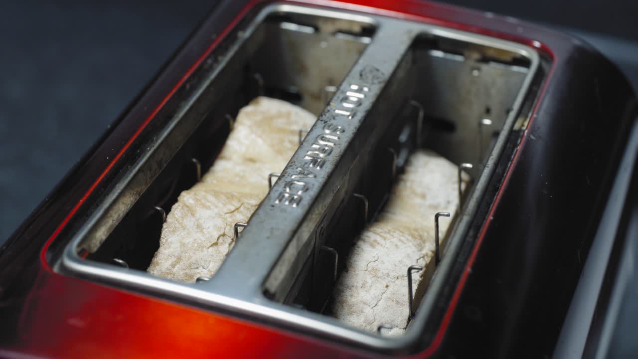 Prepareing toast in a home kitchen-12