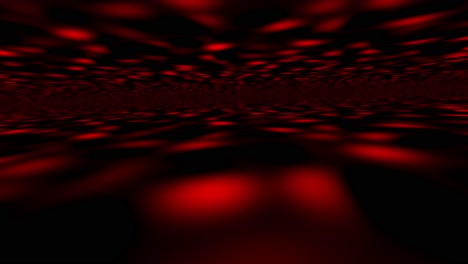 animation of pulsing disco red lights on ceiling and floor