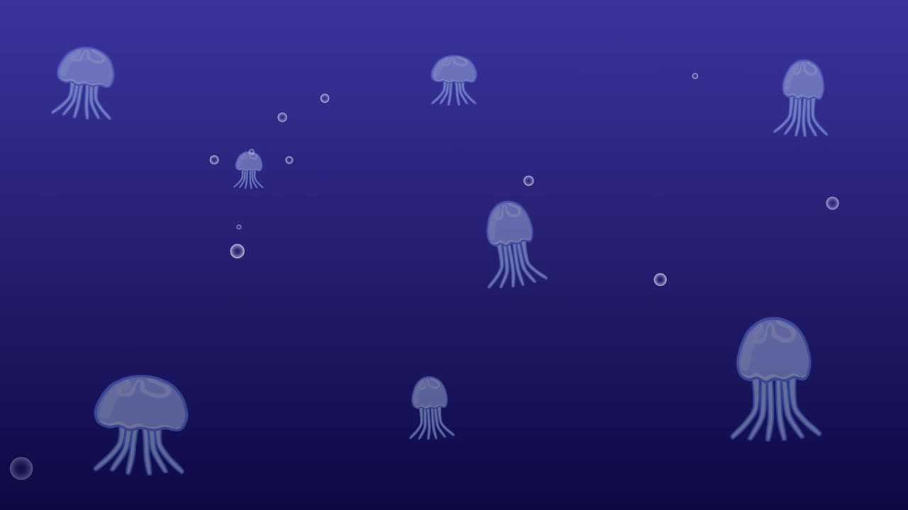Jellyfish Looping animated background. 1080p.mp4