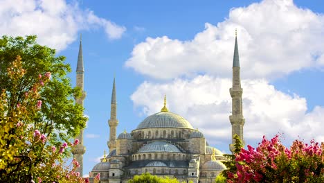 cinemagraph - la mezquita del sultán ahmed (mezquita azul), estambul, turquía.