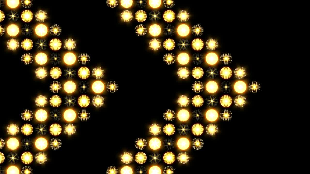 두꺼운 화살표 패턴 led 조명 배경은 으로 움직입니다.