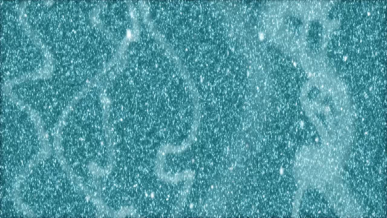 Abstract noise black and white dreaming loop animation background video error analog television