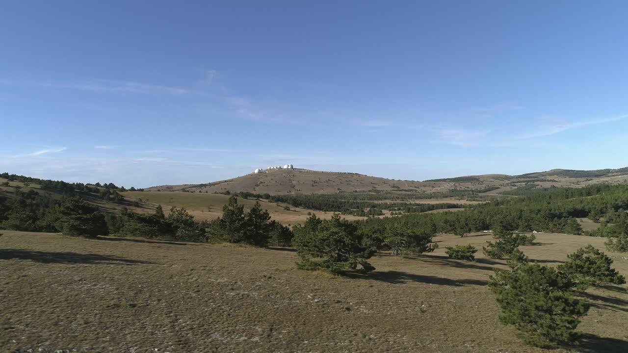 산악 지형과 천문 관측소