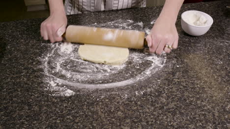 pie-crust-dough-rolled-on-countertop-medium-shot