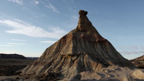 intriguing geological formation in the desert