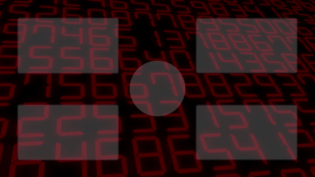 Random number end card ending screen motion graphics