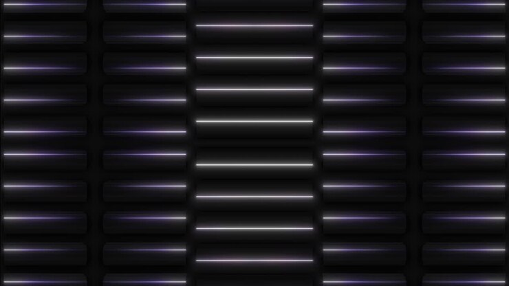 Abstract Neon Light Pattern Background