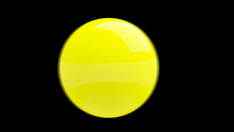 yellow ink dropping