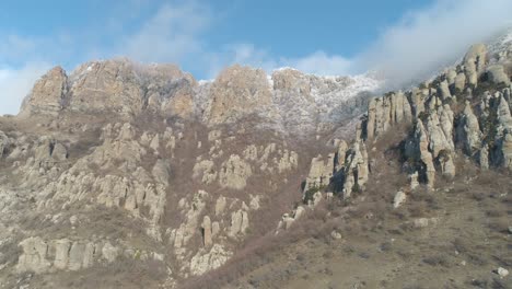 winter mountain scenery