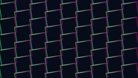 líneas coloridas en patrón de diamante llamativo efecto de azulejos en blanco y negro
