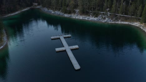 bavaria, lake eibsee golden hour | 4k d-log - perfect for colour grading