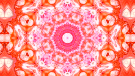 movimiento de fondo de kaleidoscopio abstractamente colorido