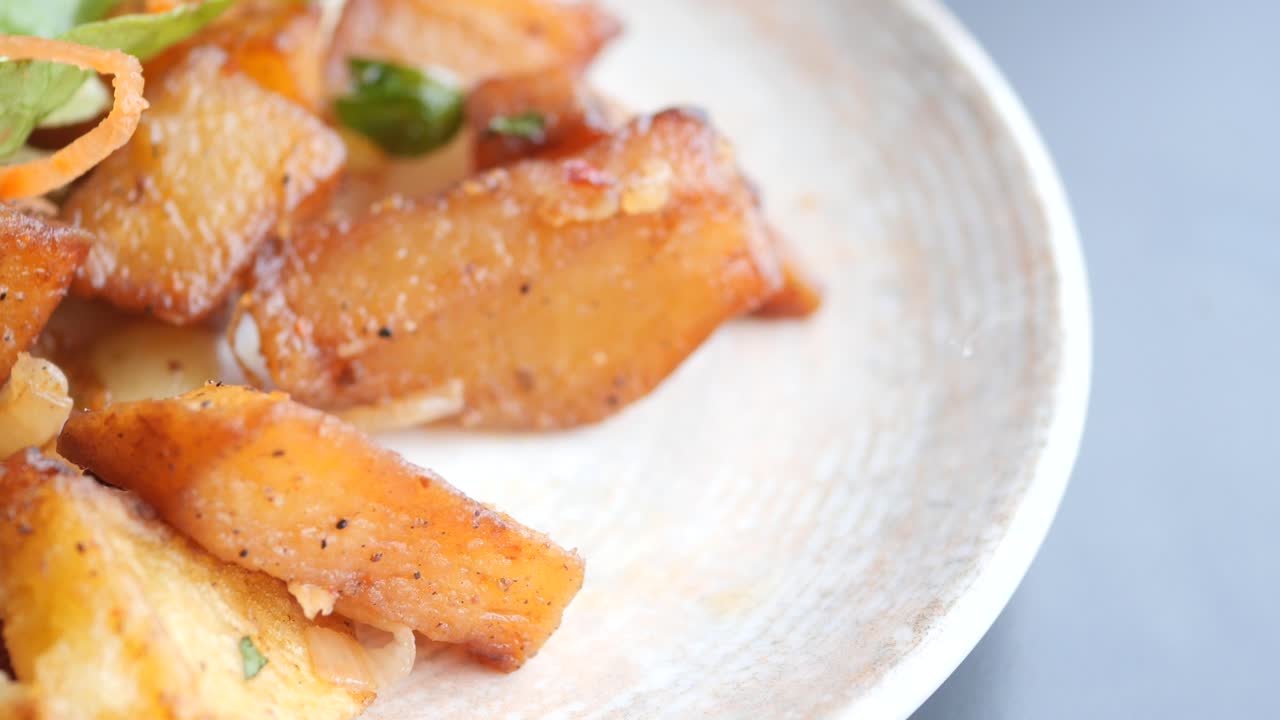 patatas fritas y crujientes