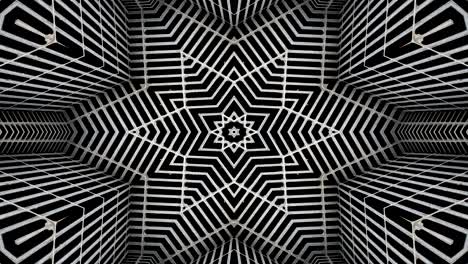 abstract kaleidoscopic pattern