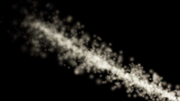 Abstract explosion effect